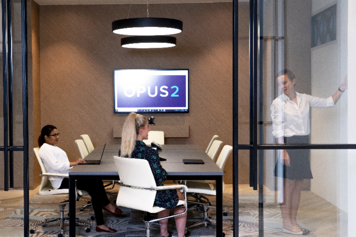 Opus 2 team, legal software and services