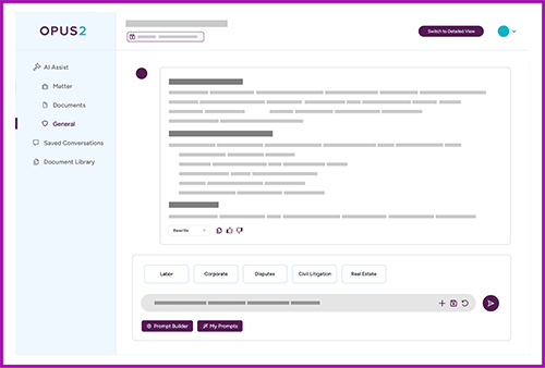 General assist AI from Opus 2